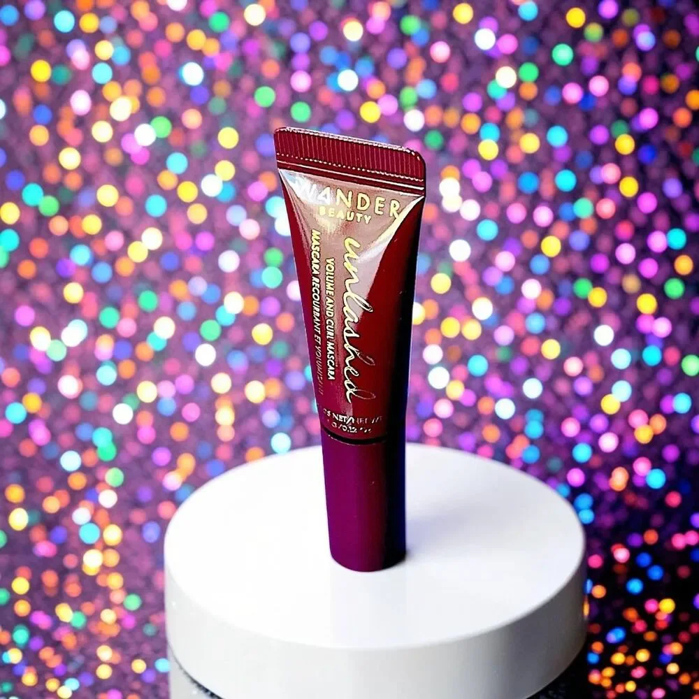 WANDER BEAUTY Mini Unlashed Volume & Curl Mascara in Tarmac 0.12 oz NWOB